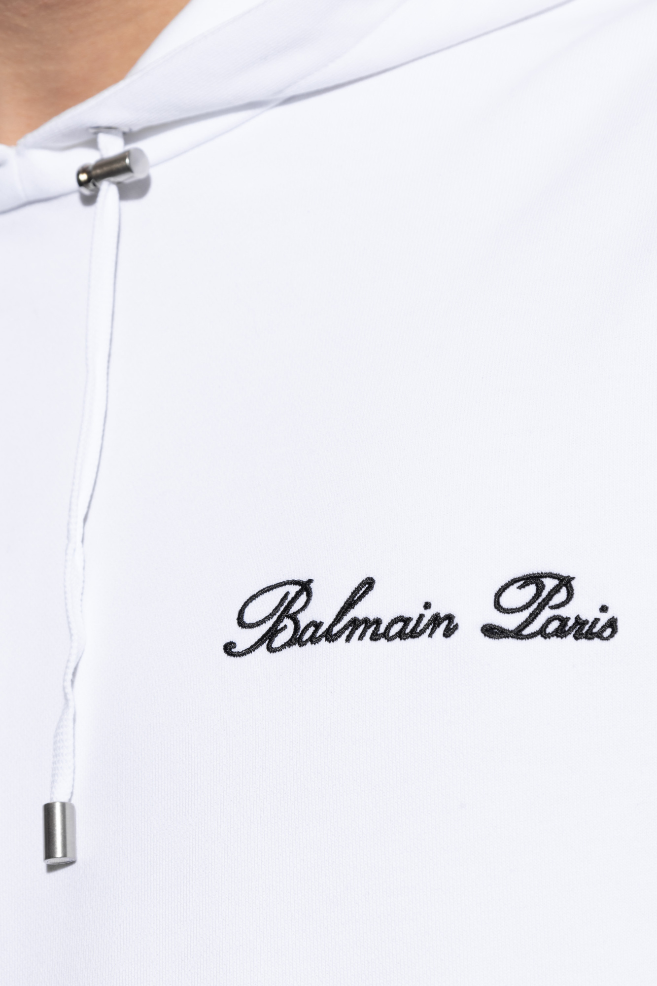 パーカー・フーディ BALMAIN Men Hoodies DH1JT047BC78 GAB White Balmain Hoodie | Men's Clothing | Vitkac